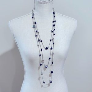 White House|Black Market Three Strand Necklace